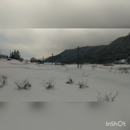 雪原を走るJR大糸線　我ながら良い動画が撮れました！の記事動画