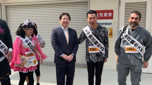 中野ランニングフェスタ　酒井区長登場の記事動画