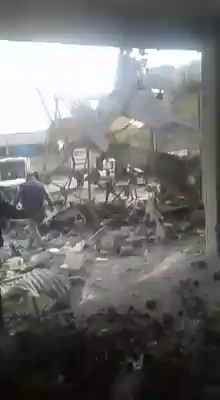 シリア情勢　その12  〜　シリア人の友人の家の前にロケット弾が落ちた　の記事動画