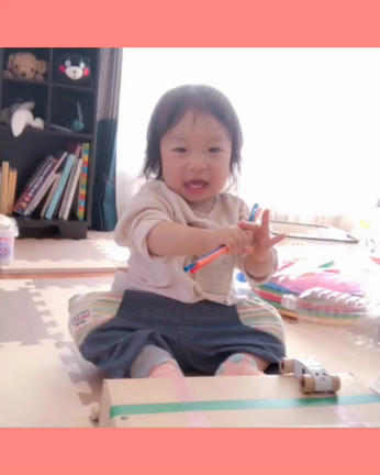 車好きのお子さんにおすすめ！簡単にできる1人遊び♪（動画付き）の記事動画