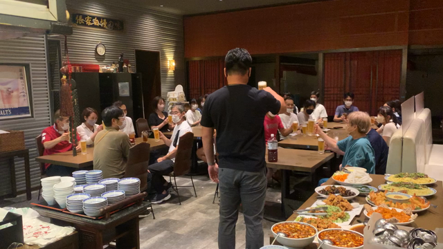 三木店、焼肉店合同慰労会の記事動画