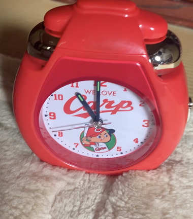 カープ目覚まし時計♪1の記事動画