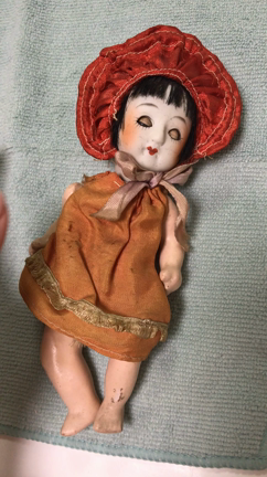 古いサクラビスクさんがやって来ました | 横浜・元町のビスクドール