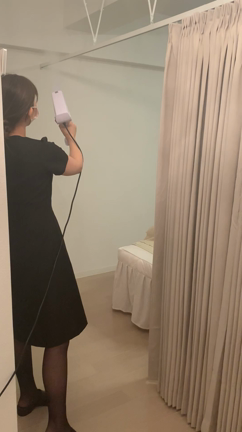 ゴルゴラインの凹み、クマもハイフで改善。総武線 平井 エステの記事動画