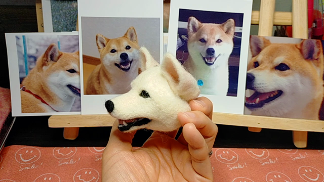 柴犬♡ 茶々丸ちゃん❤ 制作中③ | ざくざく♡羊毛フェルト