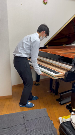 ピアノのハンマーが踊っている♪【ピアノ調律】の記事動画