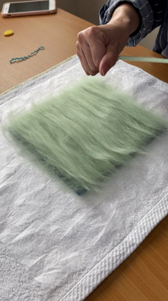 水フェルト講習｜お二人とも上手!!【動画】台湾のフェルト講師のご参加に感謝♡の記事動画