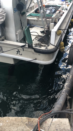 只今、槙龍丸エンジン交換とキャビンの改造中の記事動画