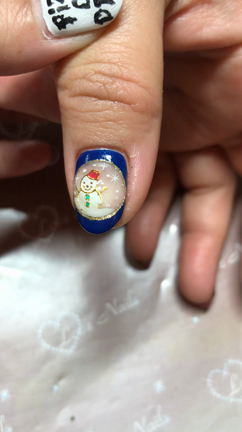 スノードーム&宝石ネイルの記事動画