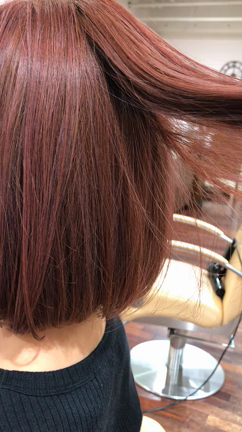 【大人でもこなせちゃう☆シアー・ピンクベージュって❓動画で見せます‼️】お客様スタイル158の記事動画