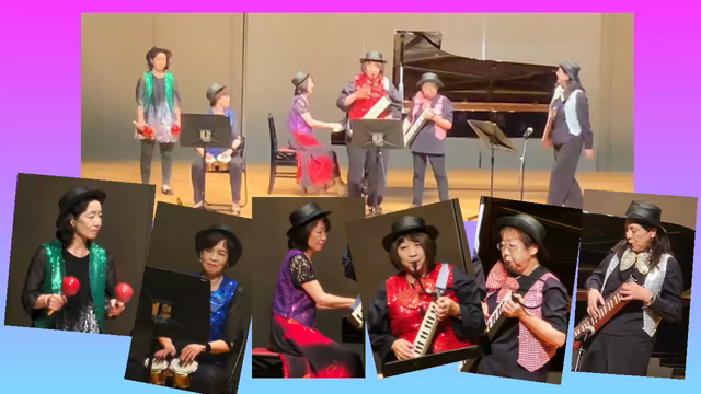 心地よい、めぐちゃん先生の発表会にケンハモ隊巡業^_^の記事動画