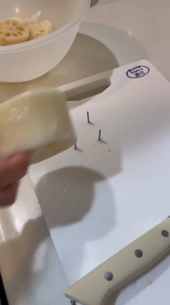 レンコンって切るの難しいよね…の記事動画