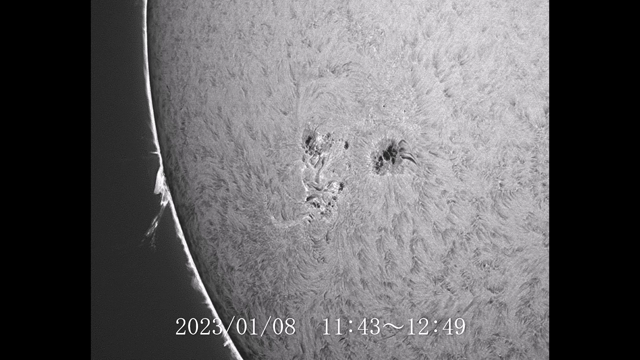 20221127～20230212の月・太陽などの記事動画