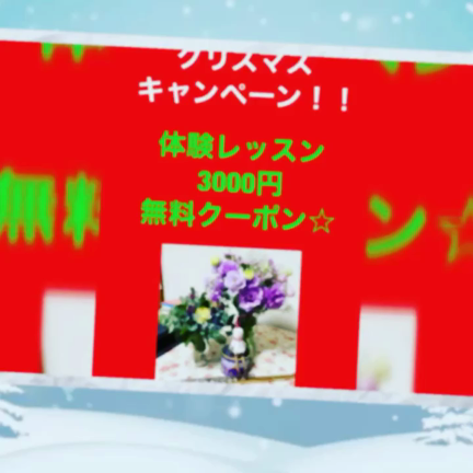 クリスマスキャンペーン本日終了！！お急ぎください！！！の記事動画
