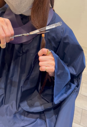 3回目のヘアドネーションの記事動画