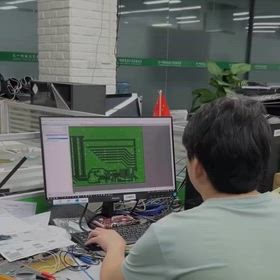 IoTタッチスクリーン基板のPCBの画像