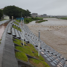 台風2号の画像