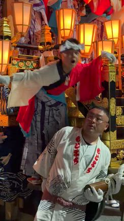 卒園児の勇姿に出会った、秩父川瀬祭りの記事動画