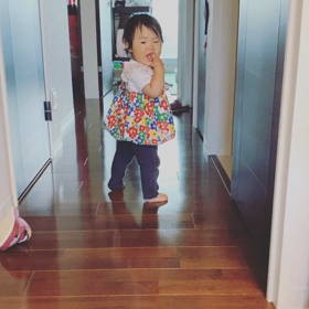 一人歩きデビューの画像