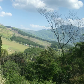 福岡へ　湯布院のあたりの画像