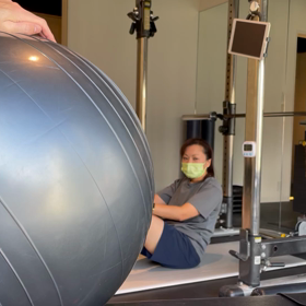 鬼教官とボール遊び☆の画像