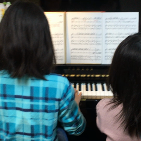 【動画】生徒さん同士の連弾合わせの画像