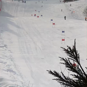 青森県ｽｷｰ選手権ﾕｰｽ大会第2日の画像