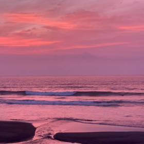 6月18日千葉北、東浪見の朝の波の画像