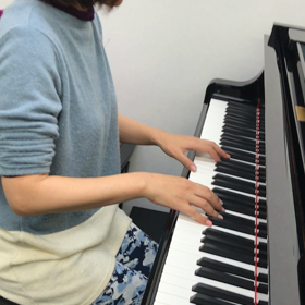 【動画】ピアノのレッスン A列車で行こう♪②の画像