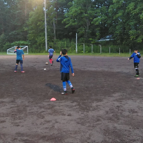 ７月22日(水)、雨中の練習動画です。⚽の画像