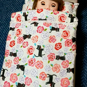 廃材と100均でお人形の家具  作りましたの画像