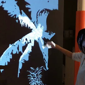 壁へのチョークートご依頼動画♪♪の画像