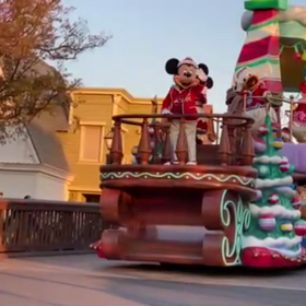 クリスマスのグリパレも観れました(*´∀｀*)の画像