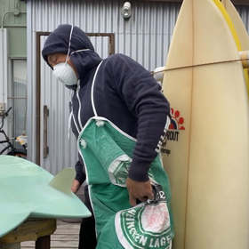 気合いのサンディング‼️の画像