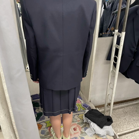 1/15 娘の制服の採寸に！4月から中学生の画像
