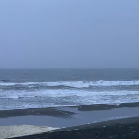 6月24日千葉北、東浪見の朝の波の画像