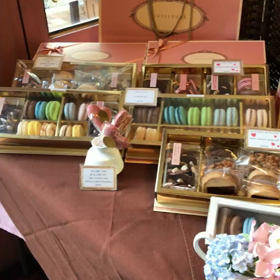 ピンク可愛いのカフェの画像