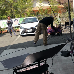 撮影中！の画像