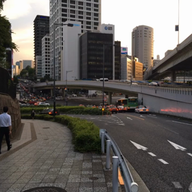 永田町富士見坂にての画像