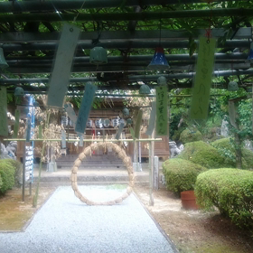 七山賀茂神社の風鈴の画像