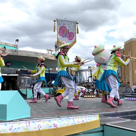 昨日のキティさんブラスバンド動画から(*´∀｀*)の画像