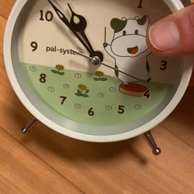 娘がお気に入りの目覚まし時計の画像