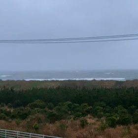 3月29日千葉北、東浪見の朝の波の画像