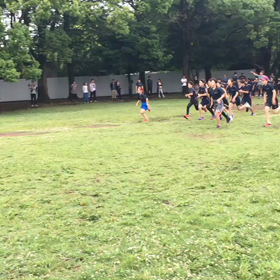 学年別インターバル(高学年)ゴール付近⑦の画像