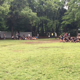 学年別インターバル(高学年)ゴール付近①の画像