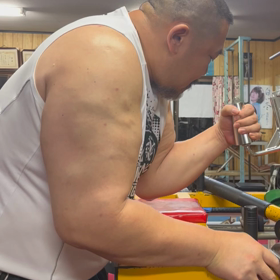 昨日の補強トレーニングの画像