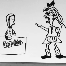 【毎週水曜日更新】 ショート紙芝居その3 ｢ギャル｣の画像