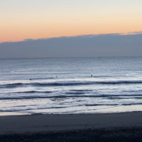 11月15日千葉北、東浪見の朝の波の画像