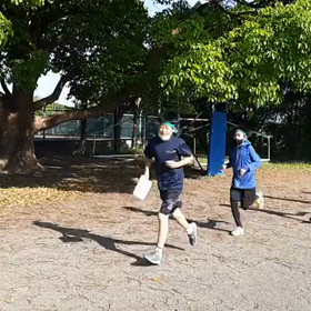 5月1日 所走練習 準備運動&ジョグバトン⑩の画像