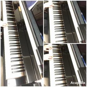 多重動画修行中の画像